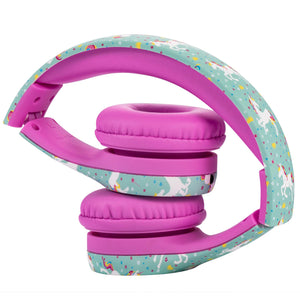 Unicorn Snug Play Kids Headphones + Volume Limiting and Audio Sharing Port - Gifteee Unique & Unusual gifts, Cool gift ideas