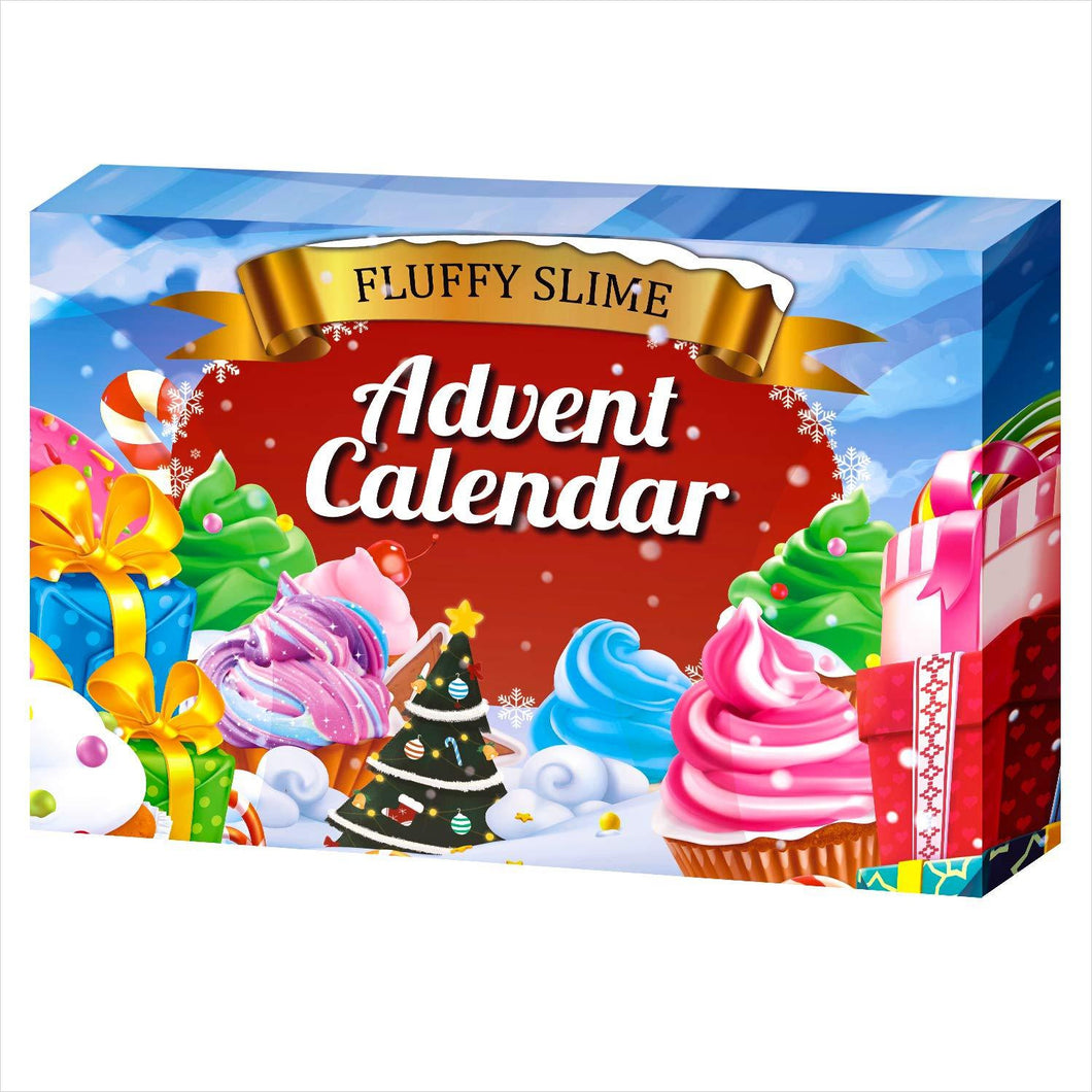 DIY Fluffy Slime Kit Advent Calendar - Gifteee Unique & Unusual gifts, Cool gift ideas