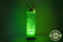 Load image into Gallery viewer, Minecraft Creeper Glitter Motion Light - Gifteee Unique &amp; Unusual gifts, Cool gift ideas
