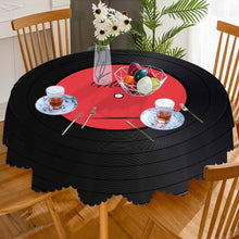 Load image into Gallery viewer, Vinyl Record Tablecloth
