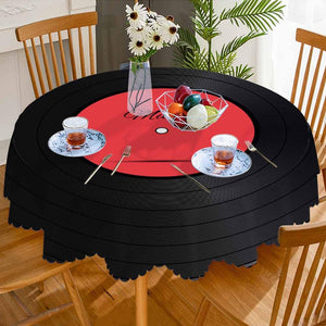 Vinyl Record Tablecloth