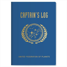 Load image into Gallery viewer, Star Trek Captain&#39;s Log Notebook - Gifteee. Find cool &amp; unique gifts for men, women and kids
