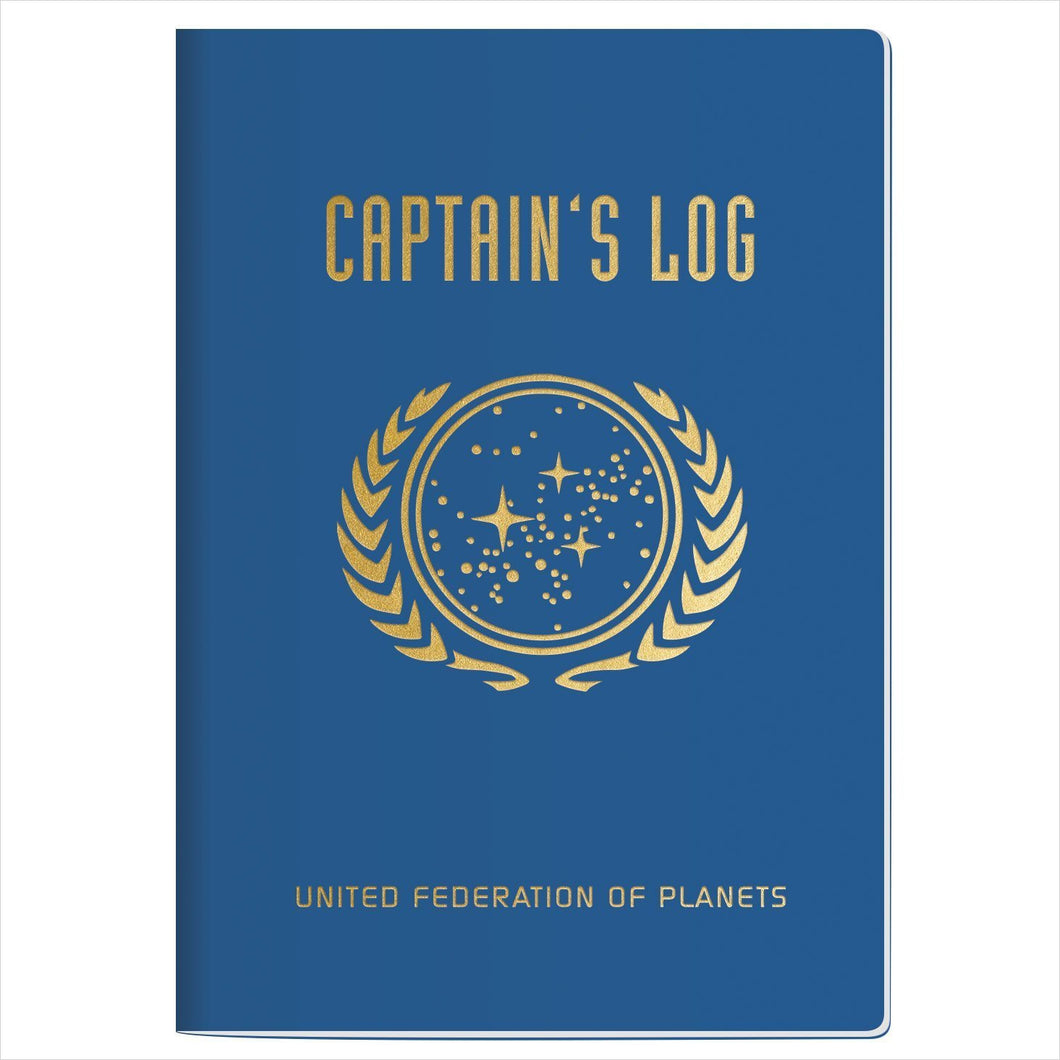 Star Trek Captain's Log Notebook - Gifteee Unique & Unusual gifts, Cool gift ideas