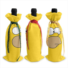 Load image into Gallery viewer, The Simpsons Christmas Wine Bottle Coat - Gifteee. Find cool &amp; unique gifts for men, women and kids
