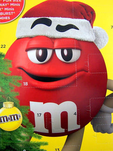 Mars Christmas Advent Calendar M&Ms, Twix, Snickers, Starburst, Skittles - Gifteee - Unique Gifts | Cool Gift Ideas for Kids, Men and Women