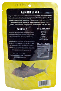 Gourmet Fish Jerky Combo Pack - Meat Maniac Lemon Pepper Swordfish Jerky and Lemon Salt Hawaiin Ahi Tuna Jerky - Gifteee Unique & Unusual gifts, Cool gift ideas