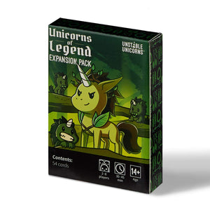 Unstable Unicorns Unicorns of Legends Expansion Pack - Gifteee. Find cool & unique gifts for men, women and kids