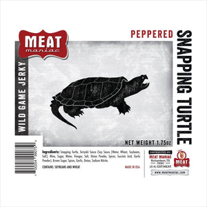 Peppered Snapping Turtle Jerky - Gifteee Unique & Unusual gifts, Cool gift ideas