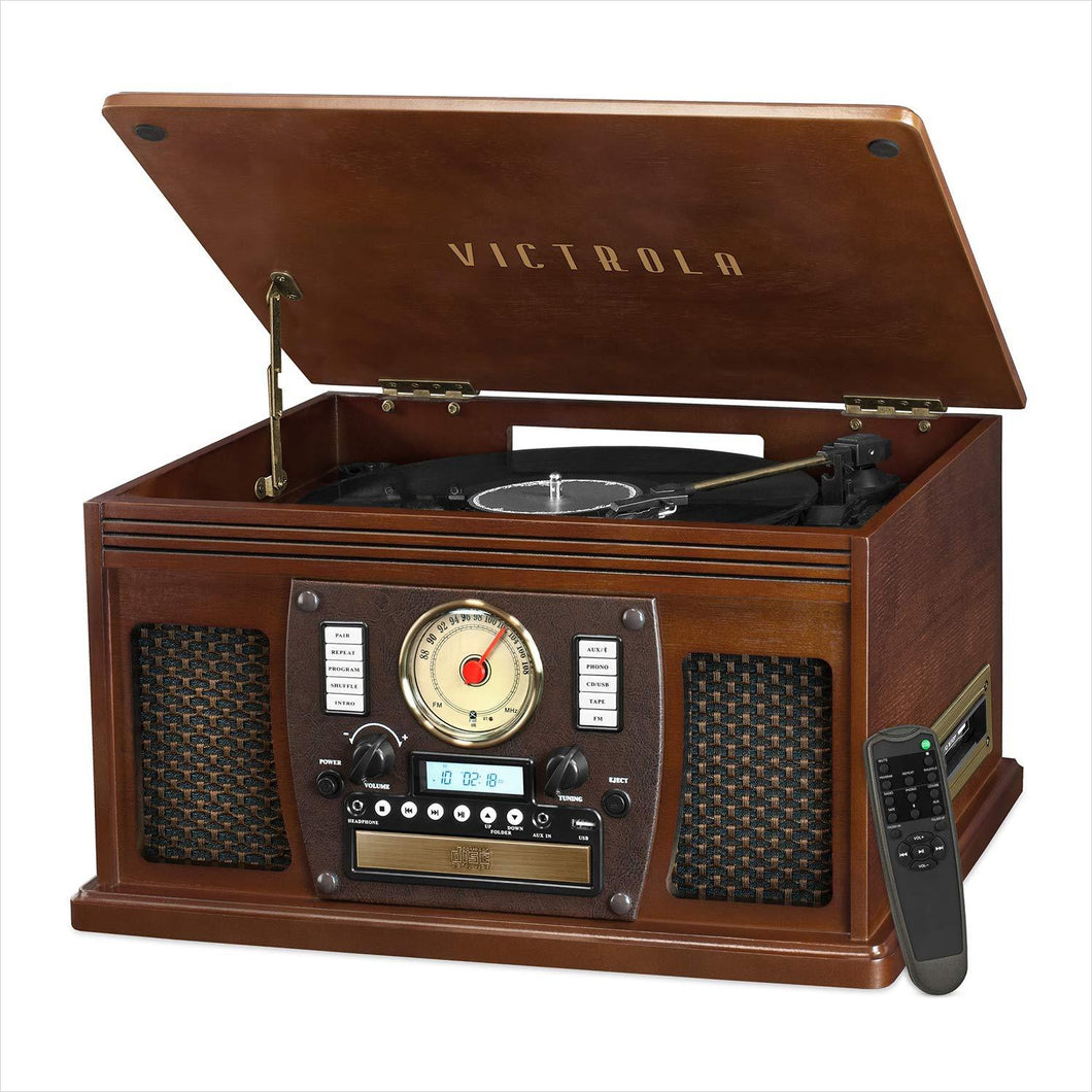 Victrola Navigator 8-In-1 Classic Bluetooth Record Player - Gifteee Unique & Unusual gifts, Cool gift ideas