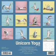 Load image into Gallery viewer, Unicorn Yoga 2020 Wall Calendar - Gifteee. Find cool &amp; unique gifts for men, women and kids
