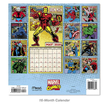 Load image into Gallery viewer, 2020 Marvel Comics Wall Calendar - Gifteee. Find cool &amp; unique gifts for men, women and kids
