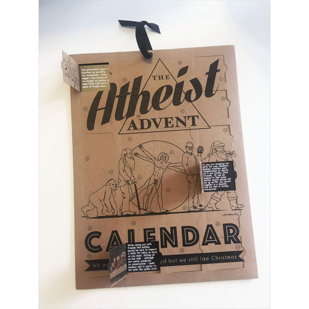 Strange Society Adult Advent Calendar, The Atheist Advent Calendar - Gifteee Unique & Unusual gifts, Cool gift ideas