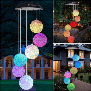 Solar Wind Chime/Crystal bal/Hummingbird - Gifteee. Find cool & unique gifts for men, women and kids