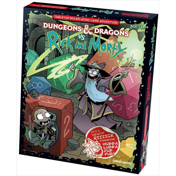 Dungeons & Dragons vs Rick and Morty - Gifteee. Find cool & unique gifts for men, women and kids