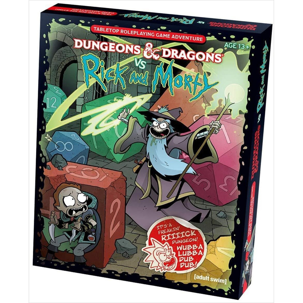 Dungeons & Dragons vs Rick and Morty - Gifteee Unique & Unusual gifts, Cool gift ideas