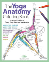 Load image into Gallery viewer, The Yoga Anatomy Coloring Book: A Visual Guide to Form, Function, and Movement - Gifteee. Find cool &amp; unique gifts for men, women and kids
