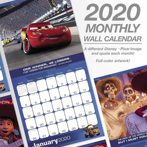 2020 Disney Pixar Wall Calendar - Gifteee. Find cool & unique gifts for men, women and kids