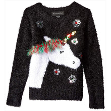 Load image into Gallery viewer, Ugly Unicorn Christmas Sweater - Gifteee. Find cool &amp; unique gifts for men, women and kids
