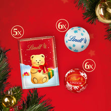 Load image into Gallery viewer, Lindt Bear Advent Calendar 250g - Gifteee. Find cool &amp; unique gifts for men, women and kids
