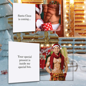 Advent Calendar for Adults | Sexy Men & Funny Messages - Gifteee. Find cool & unique gifts for men, women and kids