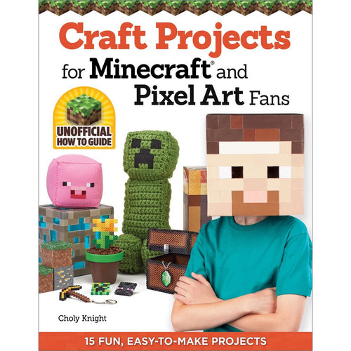Craft Projects for Minecraft and Pixel Art Fans - Gifteee. Find cool & unique gifts for men, women and kids