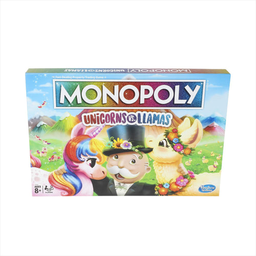Monopoly Unicorns Vs. Llamas - Gifteee. Find cool & unique gifts for men, women and kids