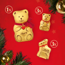 Load image into Gallery viewer, Lindt Bear Advent Calendar 250g - Gifteee. Find cool &amp; unique gifts for men, women and kids

