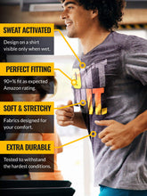 Load image into Gallery viewer, Sweat Activated Funny Motivational Workout Shirt, Do It - Don&#39;t Quit - Gifteee. Find cool &amp; unique gifts for men, women and kids

