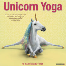 Load image into Gallery viewer, Unicorn Yoga 2020 Wall Calendar - Gifteee. Find cool &amp; unique gifts for men, women and kids
