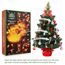 Load image into Gallery viewer, Tabletop Christmas Tree 2019 Countdown Advent Calendar 24 Days - Gifteee. Find cool &amp; unique gifts for men, women and kids
