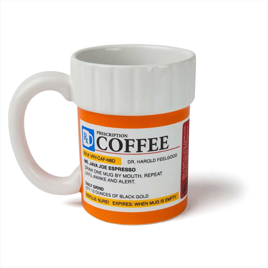 The Prescription Coffee Mug - Gifteee Unique & Unusual gifts, Cool gift ideas