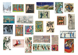 Bodleian Library ST1299 Christmas Bookshelf Advent Calendar - Gifteee. Find cool & unique gifts for men, women and kids