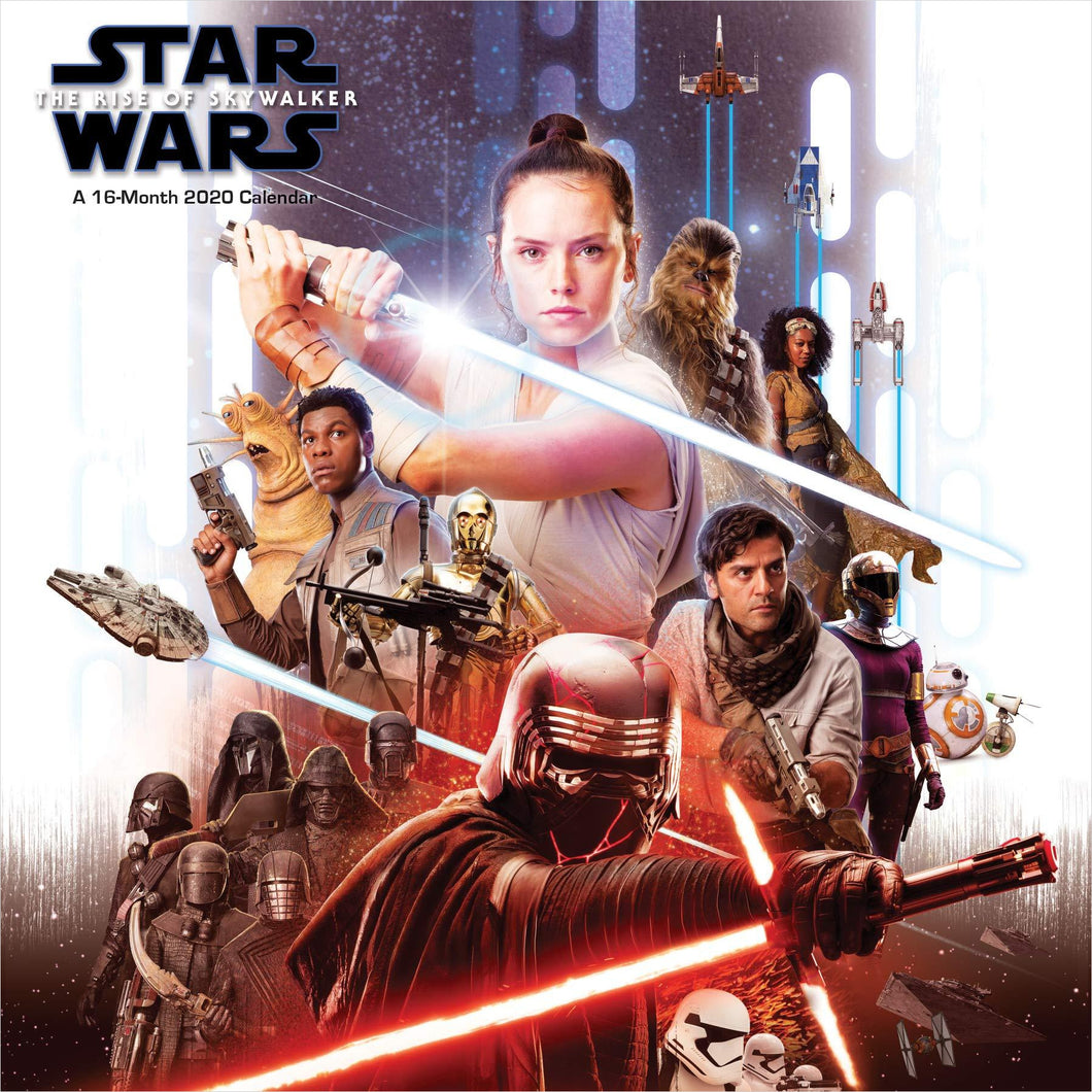 Star Wars: The Rise of Skywalker 2020 Wall Calendar - Gifteee Unique & Unusual gifts, Cool gift ideas