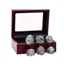 Load image into Gallery viewer, New England Patriots Championship Ring Set Super Bowl Collectible - Gifteee. Find cool &amp; unique gifts for men, women and kids

