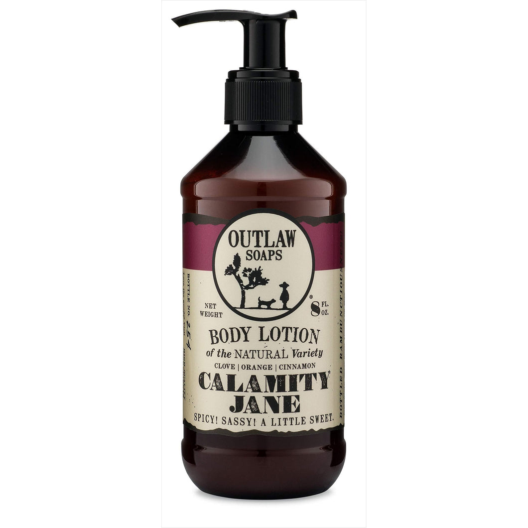 Calamity Jane Natural Lotion: Smells like Whiskey, Clove, Orange, and a Little Cinnamon - Gifteee Unique & Unusual gifts, Cool gift ideas