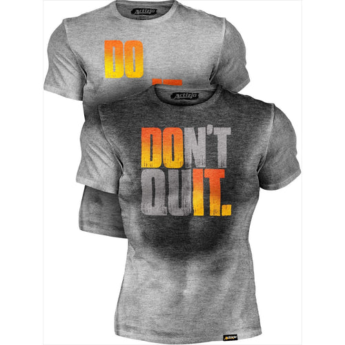 Sweat Activated Funny Motivational Workout Shirt, Do It - Don't Quit - Gifteee. Find cool & unique gifts for men, women and kids