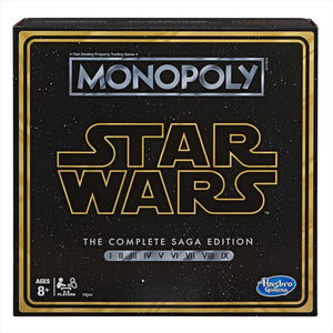 Monopoly: Star Wars Complete Saga Edition Board Game - Gifteee. Find cool & unique gifts for men, women and kids