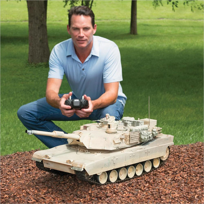 The Remote Controlled Abrams Tank - Gifteee. Find cool & unique gifts for men, women and kids