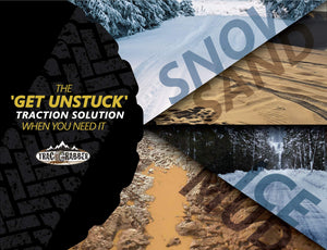 Trac-Grabber - Snow, Mud and Sand Tire Traction Device - Gifteee. Find cool & unique gifts for men, women and kids