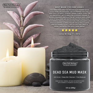 Dead Sea Mud Mask for Face and Body - All Natural - Spa Quality - Gifteee. Find cool & unique gifts for men, women and kids