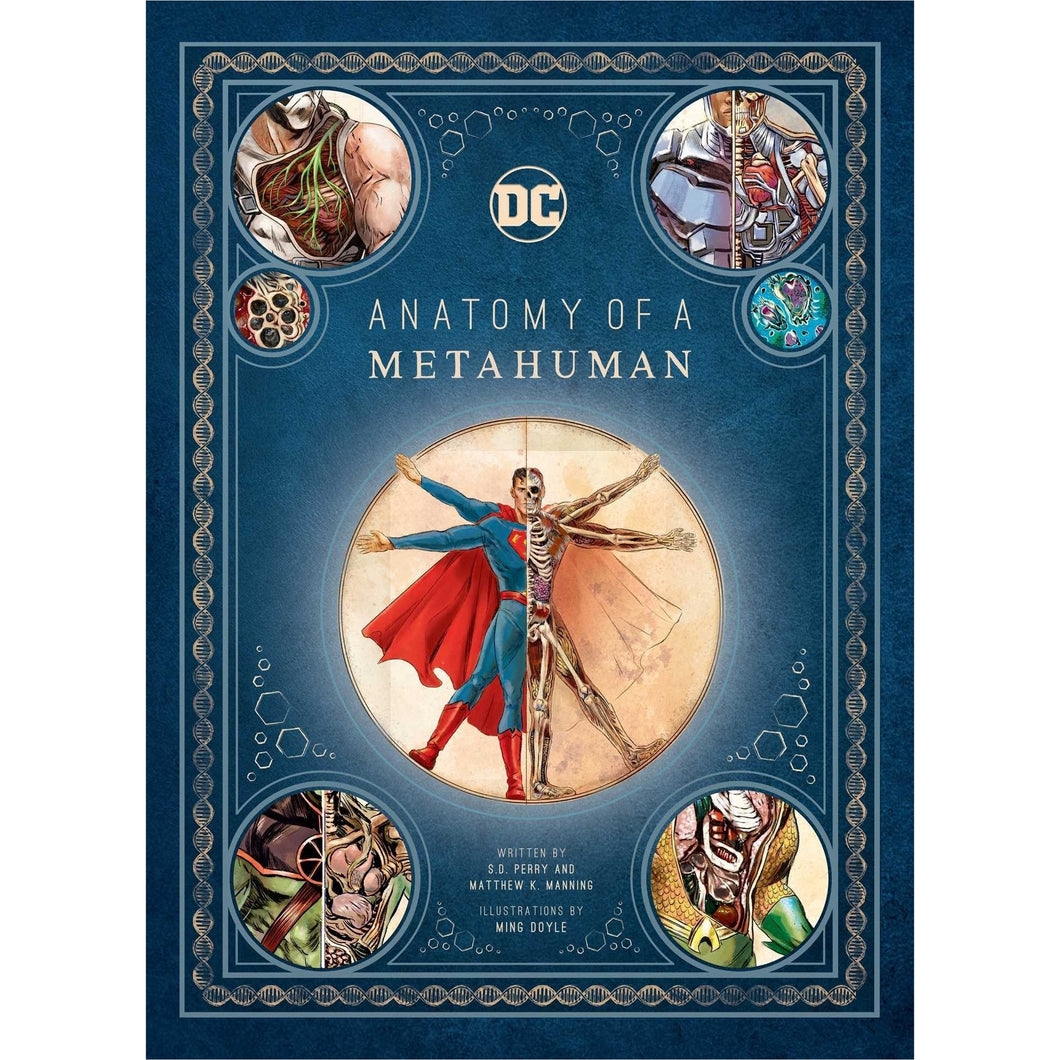 DC Superheros Comics: Anatomy of a Metahuman - Gifteee Unique & Unusual gifts, Cool gift ideas