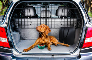 Heavy-Duty Foldable & Adjustable Dog Car Barrier