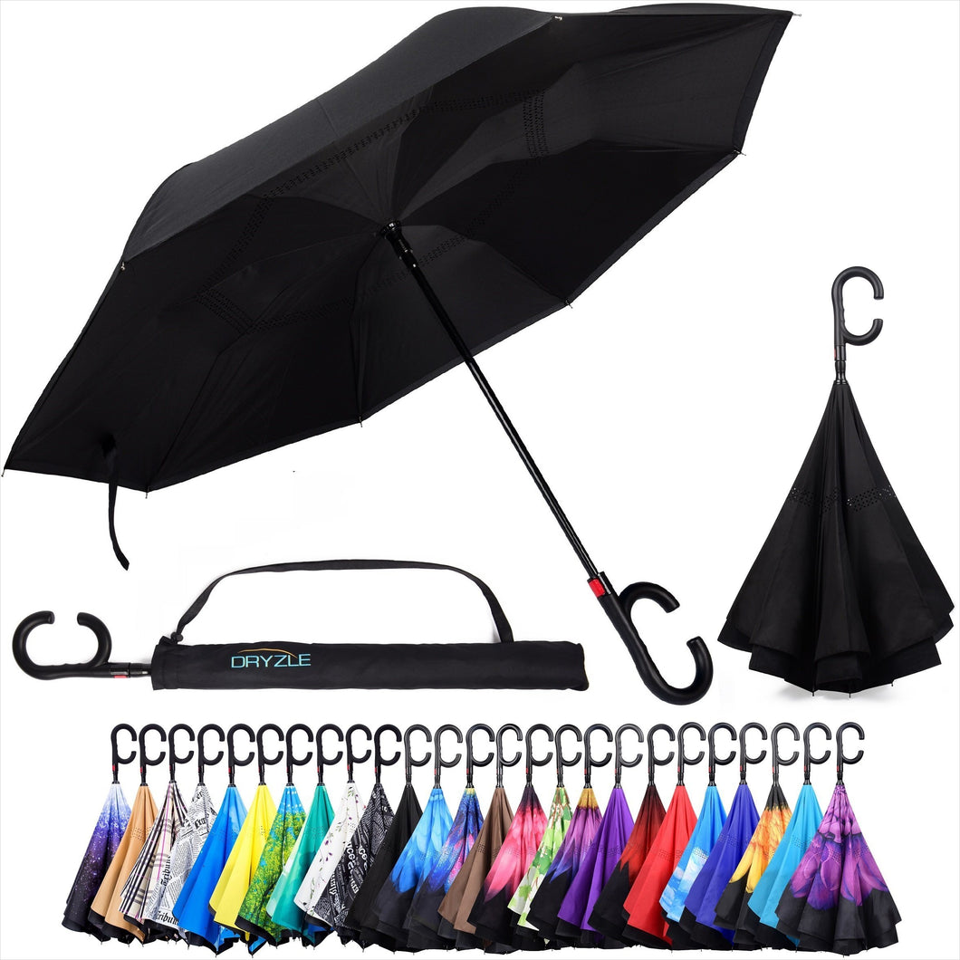 Upside Down Windproof Umbrella - Gifteee Unique & Unusual gifts, Cool gift ideas