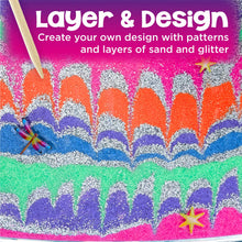 Load image into Gallery viewer, Rainbow Unicorn Sandland - Make Your Own Sand Art - Gifteee Unique &amp; Unusual gifts, Cool gift ideas
