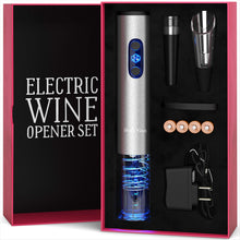 Load image into Gallery viewer, Electric Wine Opener Set - Gifteee. Find cool &amp; unique gifts for men, women and kids

