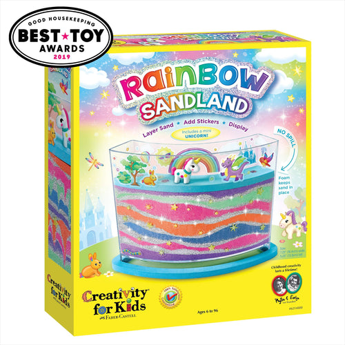Rainbow Unicorn Sandland - Make Your Own Sand Art - Gifteee. Find cool & unique gifts for men, women and kids