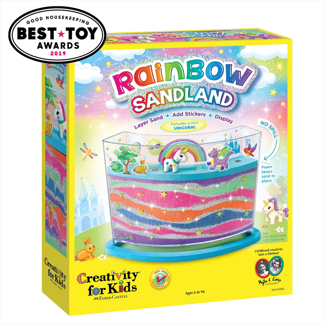 Rainbow Unicorn Sandland - Make Your Own Sand Art - Gifteee Unique & Unusual gifts, Cool gift ideas