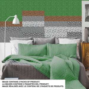 Minecraft Block Strips Peel and Stick Wall Decals