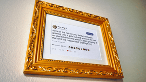 Frame Any Tweet - Gifteee. Find cool & unique gifts for men, women and kids