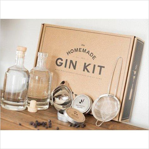 The HomeMade Gin Kit - Gifteee. Find cool & unique gifts for men, women and kids